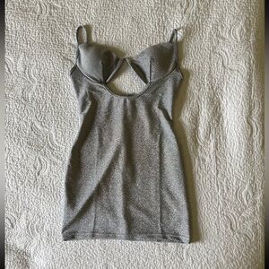 NWOT - Dolls Kill - ‘Silver Sugared Compliments Bodycon Dress’ - Medium